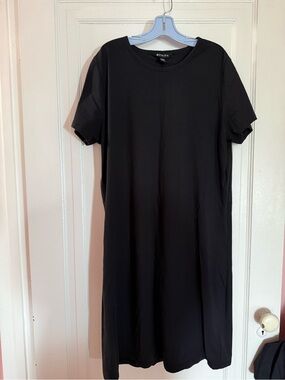 3/$25 Athleta Essential Tee Dress- 1 each in black, lilac, stone